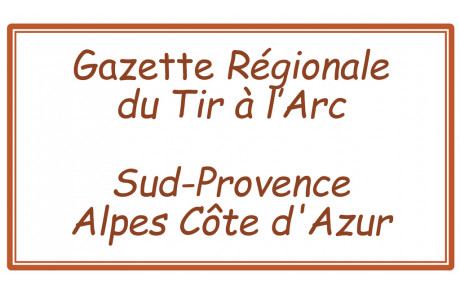 La gazette N°1 (Comité Régional)
