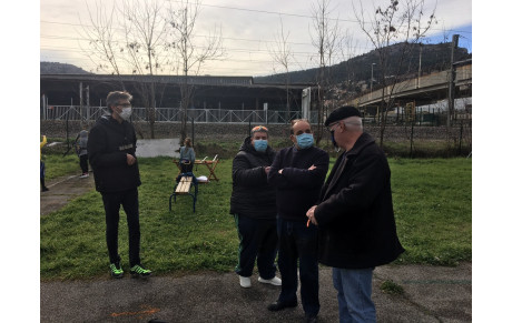 Georges Albano chez Massilia Arc Club