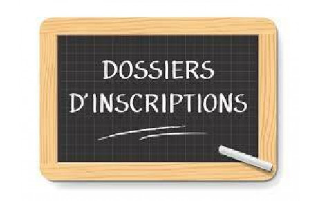 Une nouvelle saison = un dossier d'inscription